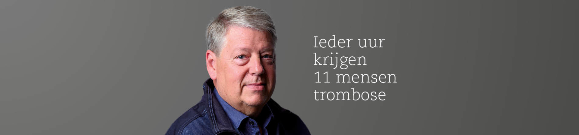 Henk (63 jaar) kreeg een vena porta trombose.